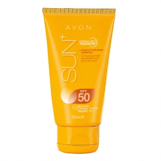 Avon SUN+ Anti-aging vodootporna krema za sunčanje za lice